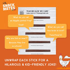 Snack Mates Chicken & Maple Mini Meat Sticks, All-Natural Chicken (8 Packs, 40 Mini-Sticks)