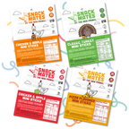 Snack Mates Mini Meat Sticks Bundle (4 Packs, 20 Mini Sticks)