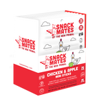 Snack Mates Chicken and Apple Mini Meat Sticks, All-Natural Chicken (8 Packs, 40 Mini-Sticks)