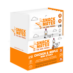 Snack Mates Chicken & Maple Mini Meat Sticks, All-Natural Chicken (8 Packs, 40 Mini-Sticks)