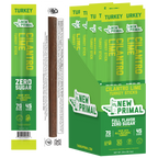 Cilantro Lime Turkey Meat Sticks, All-Natural Turkey, Zero Sugar (20 Sticks)