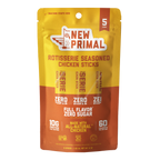 Rotisserie Seasoned Chicken Sticks, All-Natural Chicken, Zero Sugar (5 Sticks)